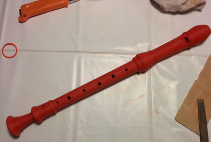 Baroque style clarinet 3d printing model