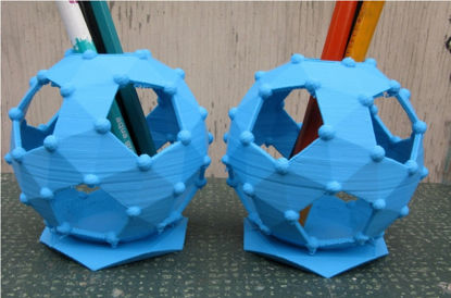 Archimedes pen container modelo de impresión 3d