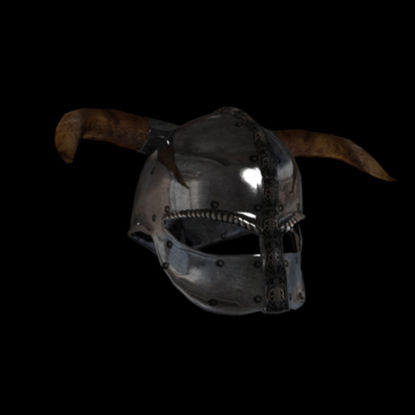 Viking helmet 3d model print model
