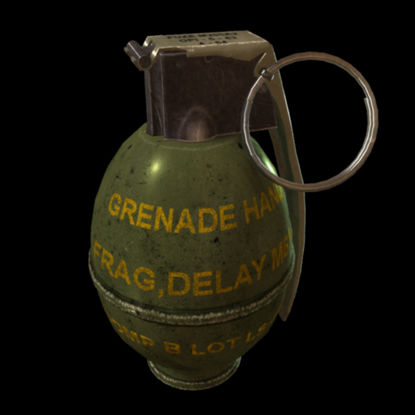 MP 26 grenade WWII 3d model