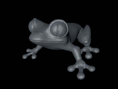 Modelo de impresión en 3D Tree Frog