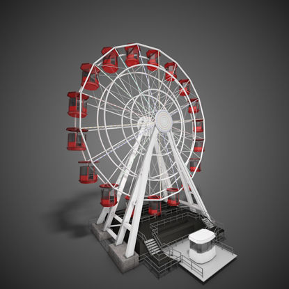 Ferris Wheel 3d model