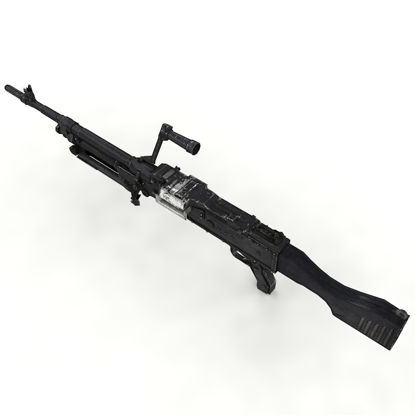 GPMG Machine Gun 3d model