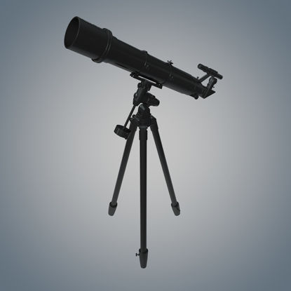 Telescope 3d model