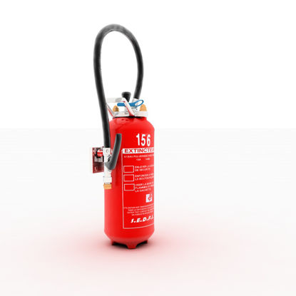 Fire extinguishers 3d model