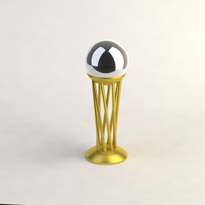 King's Basketball Cup 3d model