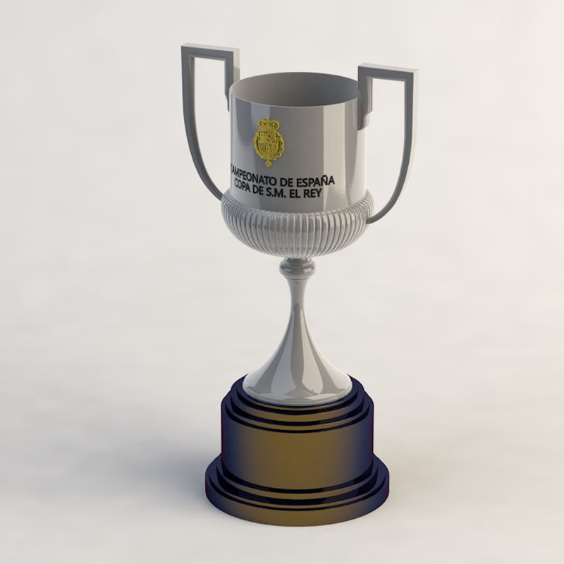 King's Football Cup 3d model