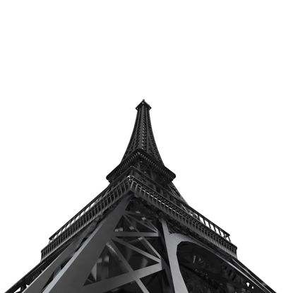 het 3d-model van de Eiffeltoren