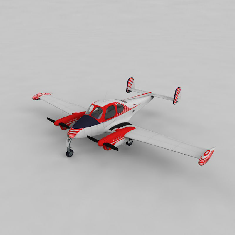 Civil Aircraft 3d model