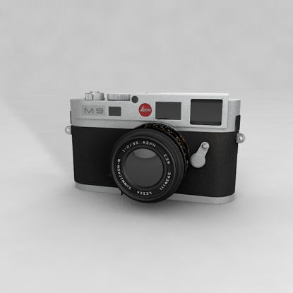 Leica M9 Digital Camera 3d model