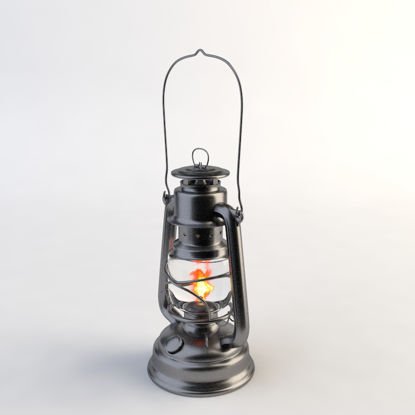 Kerosene lamp 3d model