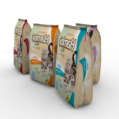 Cat Food Package Mockup 3d model