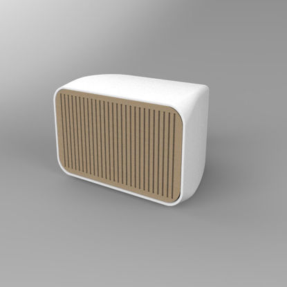 Portable speakers 3d model industrial design