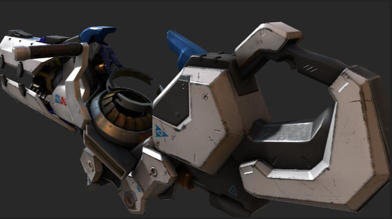 Overwatch weapon 3D model