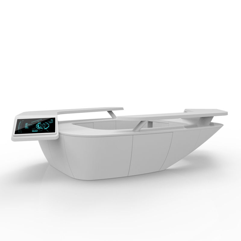 創造的な近代技術のフロント3Dモデル