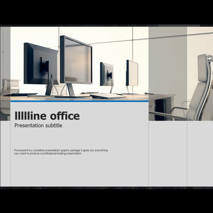 Office style PPT template