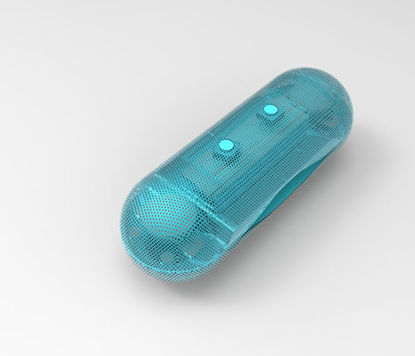 Portable Bluetooth Speaker 3D Model Industrial Design