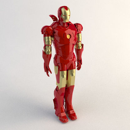 Iron man 3d model