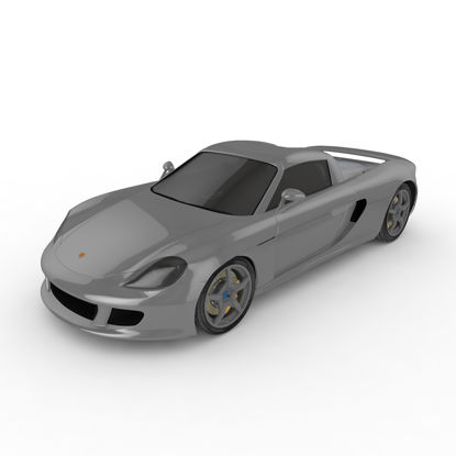 Porsche 3d модель