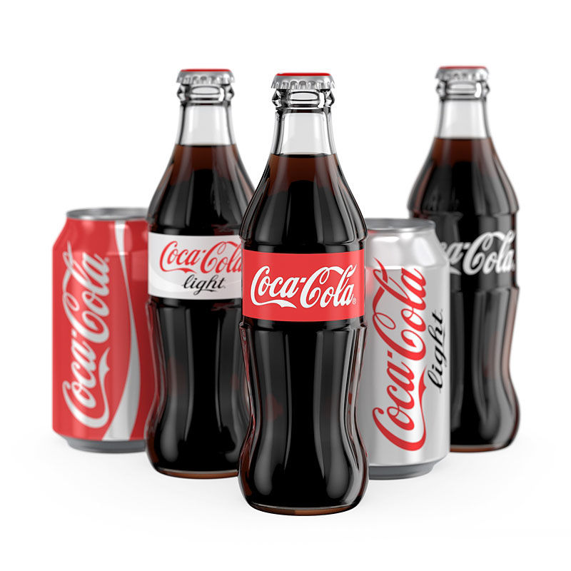Coca-Cola 3d modeli