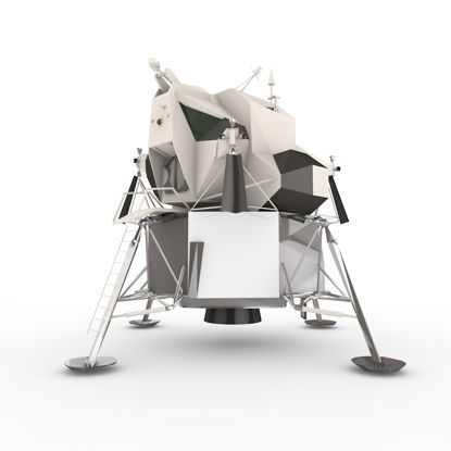 Modelo Lunar Rover 3D