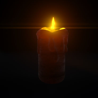 Candlelight 3D model