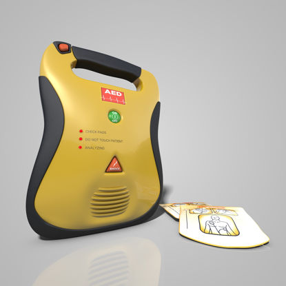 Defibrillator 3d model 