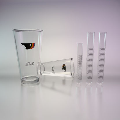 Reagenzglas 3D-Modell