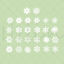 Christmas Snow Flower psd