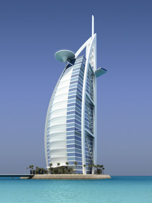 Burj Al Arab Hotel 3d model