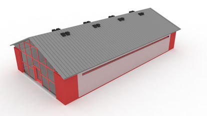 Warehouse 3d model