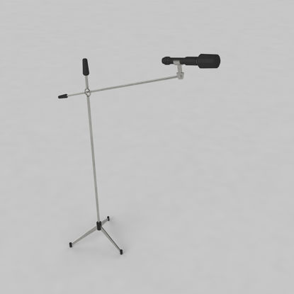Microphone 3d model