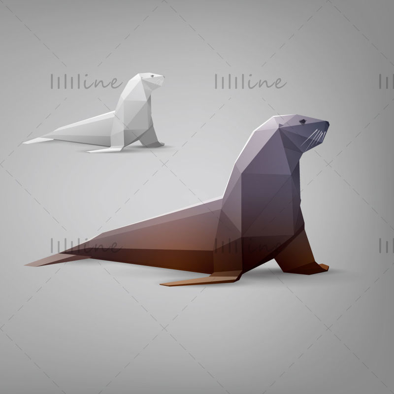 Seals AI vector