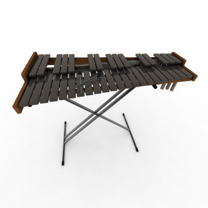 木琴3d模型