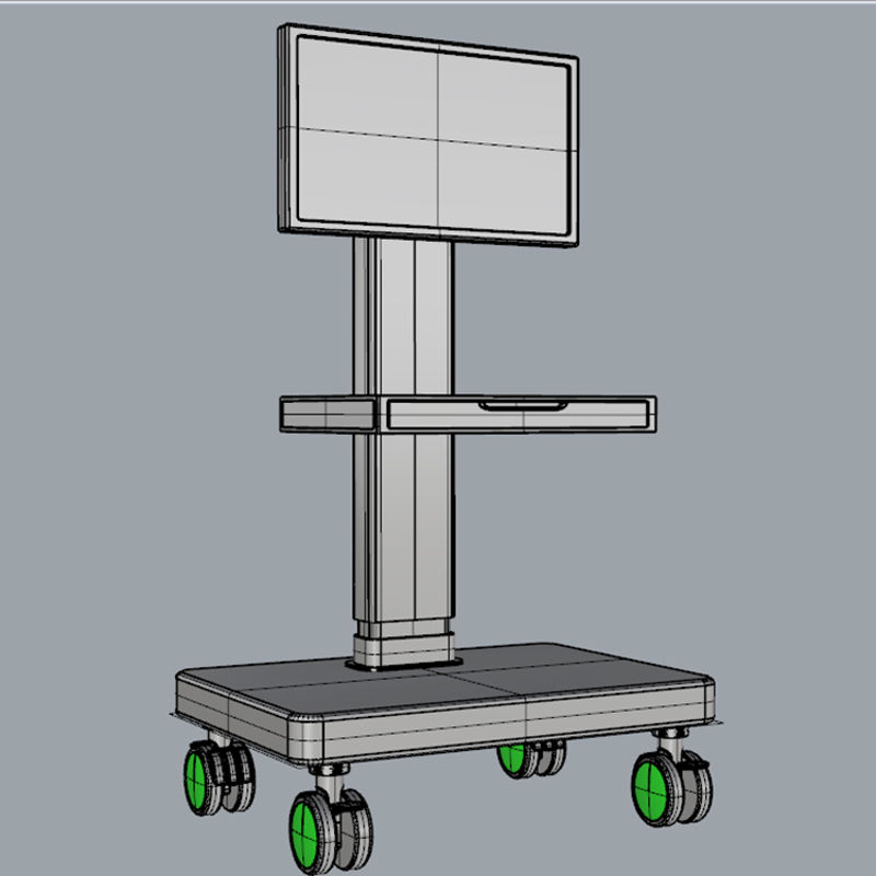 Medical trolley 3D model