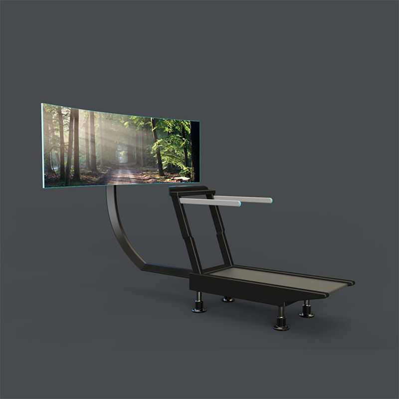 Entertainment interactive treadmill industrial design 3d model