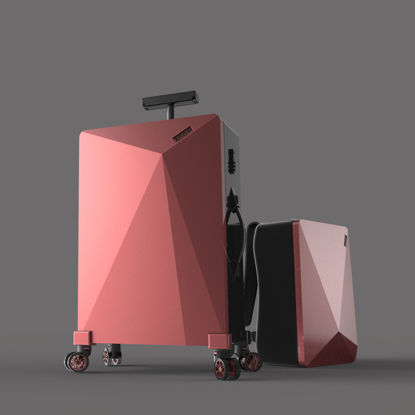 3d model van het bagage het industriële ontwerp