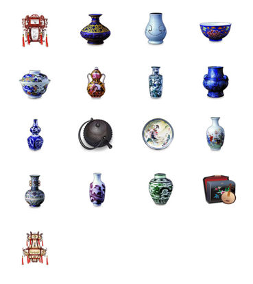 Chinese cultural element icon