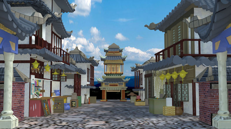 Chinese ancient architecture 3D model