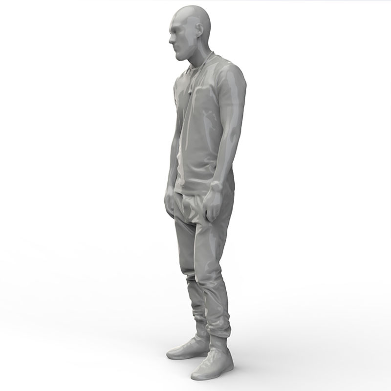 Young men 3D model