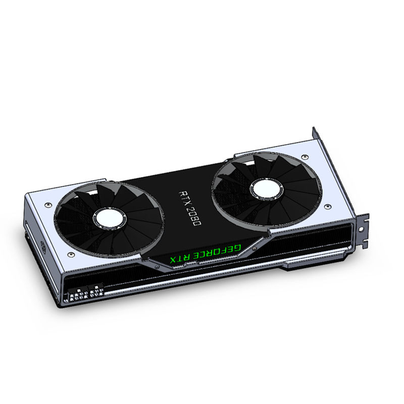 Graphics card 3D model