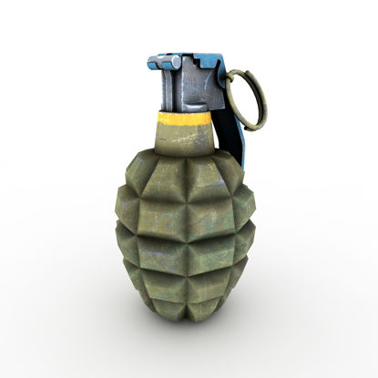 Modelo 3D de granada