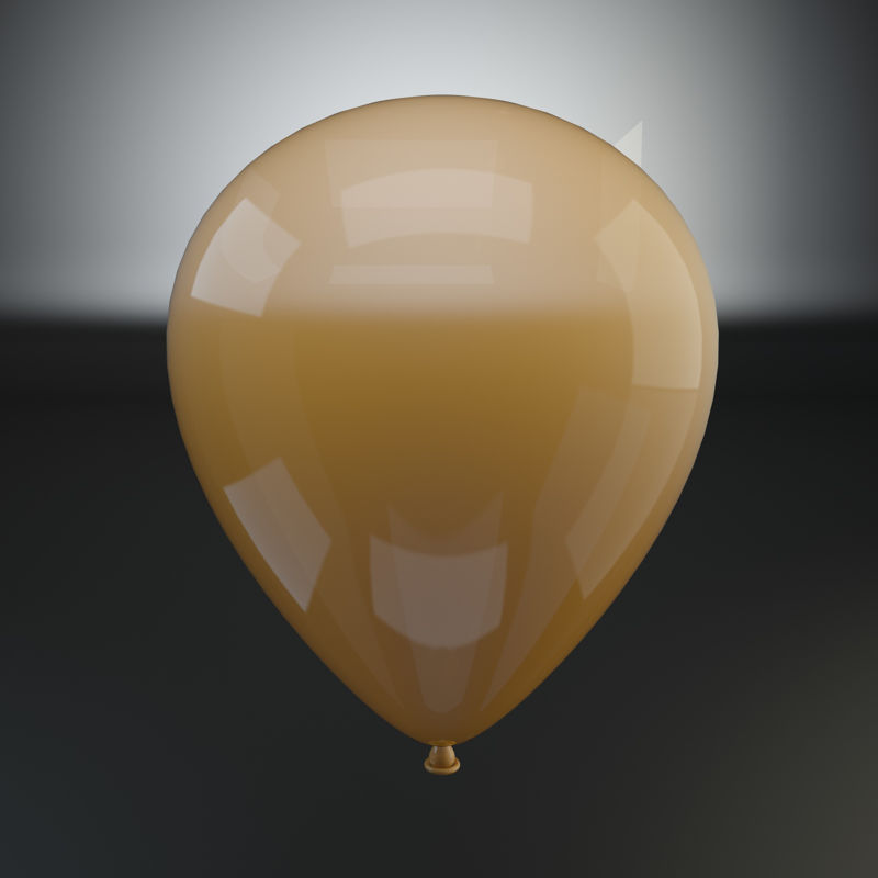 Ballong 3D-modell