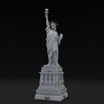 Liberty 3Dモデルの像
