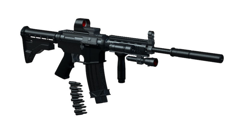Carbine M4 model 3D