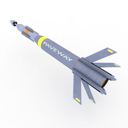 Paveway Missile 3D-modell