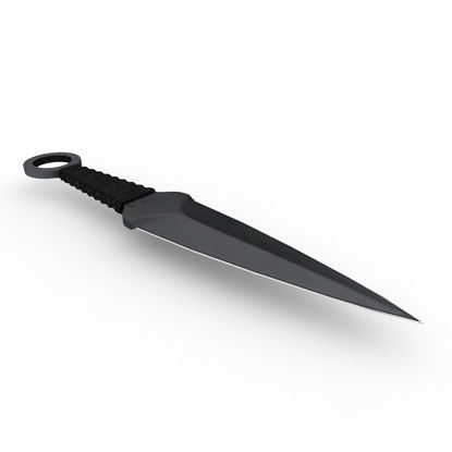 Kaste kniv 3D-modell