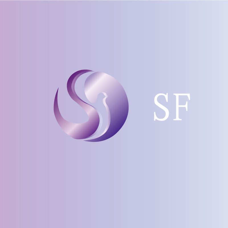 S форма писмо писмо творчески дизайн лого