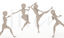 Forward Jump Kick bip 3dsmax Motion