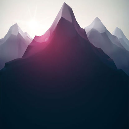 Mountains AI Vector Illustrator